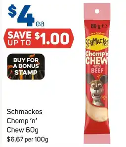 Foodland Schmackos Chomp 'n' Chew offer