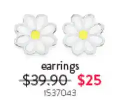 Goldmark earrings offer