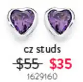 Goldmark cz studs offer