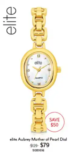 Angus & Coote elite Aubrey Mother of Pearl Dial offer