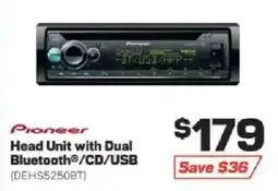 Repco Pioneer Head Unit with Dual Bluetooth®/CD/USB offer