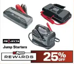 Repco Projecta Jump Starters offer