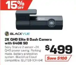Repco BlackVue 2K QHD Elite 8 Dash Camera with 64GB SD offer