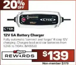Repco Ctek 12V 5A Battery Charger offer