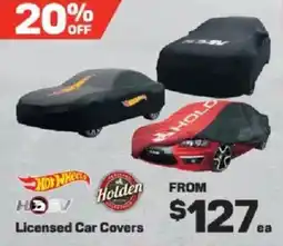 Repco Hot Wheels Holden Licensed Car Covers offer