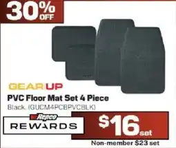 Repco Gear Up PVC Floor Mat Set 4 Piece offer