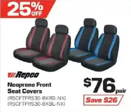 Repco Repco Neoprene Front Seat Covers offer
