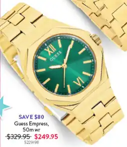 Goldmark Guess Empress, 50m wr offer