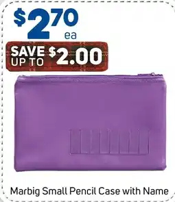 Foodland Marbig Small Pencil Case with Name offer