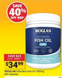 Cincotta Chemist Bioglan Odourless Fish Oil offer