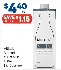Foodland Milklab Almond or Oat Milk offer