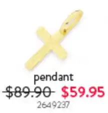 Goldmark pendant offer