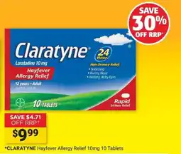 Cincotta Chemist Claratyne Hayfever Allergy Relief offer