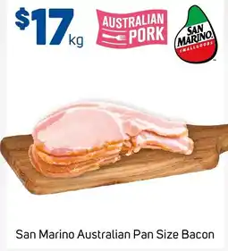 Foodland San Marino Australian Pan Size Bacon offer