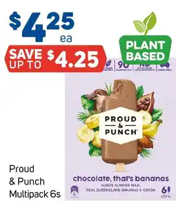 Foodland Proud & Punch chocolate, that's bananas offer