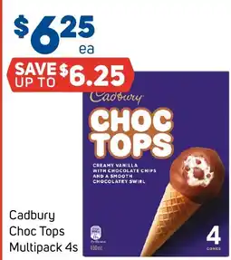Foodland Cadbury Choc Tops offer