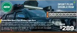 Repco Double Row Sport Plus Driving Light Bars offer