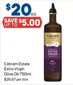 Foodland Cobram Estate Extra Virgin Olive Oil offer