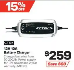 Repco Ctek 12V 10A Battery Charger offer