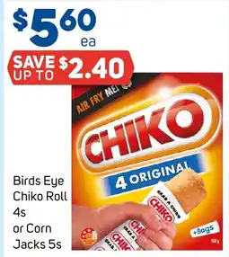 Foodland Birds Eye Chiko Roll offer