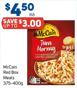 Foodland McCain Red Box Meals offer