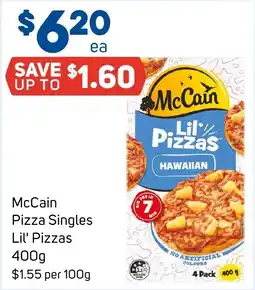 Foodland McCain Pizza Singles Lil' Pizzas offer