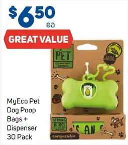 Foodland MyEco Pet Dog Poop Bags + Dispenser offer