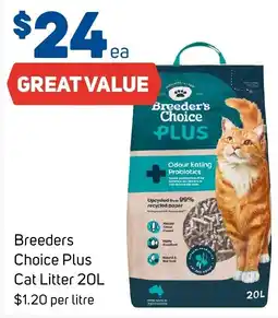 Foodland Breeders Choice Plus Cat Litter offer