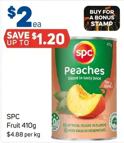 Foodland SPC Peaches offer