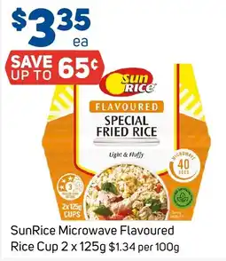 Foodland SunRice Microwave Flavoured Rice Cup offer