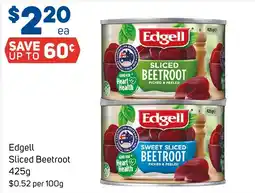 Foodland Edgell Sliced Beetroot offer
