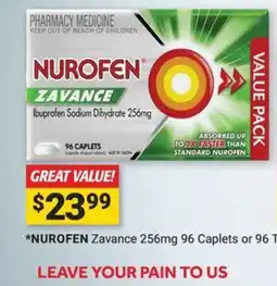 Cincotta Chemist Nurofen Zavance offer