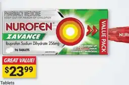 Cincotta Chemist Nurofen Zavance Tablets offer