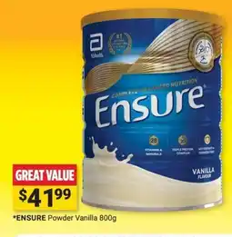 Cincotta Chemist Ensure Powder Vanilla offer