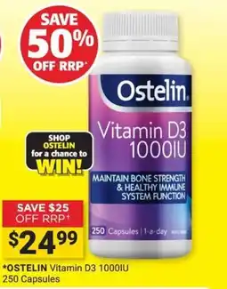 Cincotta Chemist Ostelin Vitamin D3 1000IU offer