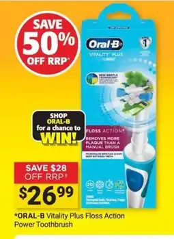 Cincotta Chemist Oral-B Vitality Plus Floss Action Power Toothbrush offer