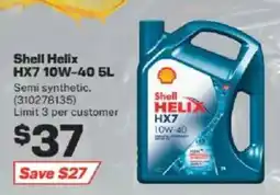 Repco Shell Helix HX7 10W-40 offer