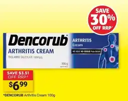Cincotta Chemist Dencorub Arthritis Cream offer