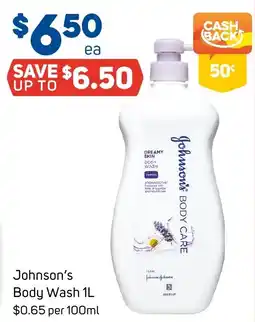 Foodland Johnson's Body Wash offer