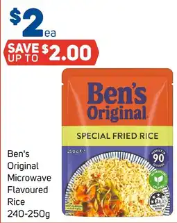 Foodland Ben's Original Microwave Flavoured Rice offer