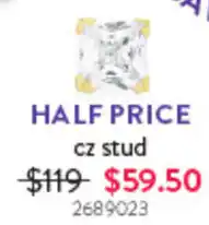 Goldmark cz stud offer