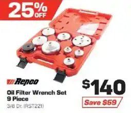 Repco Repco Oil Filter Wrench Set offer
