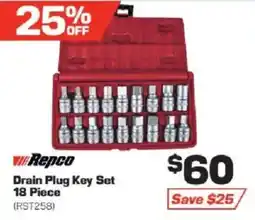 Repco Repco Drain Plug Key Set offer