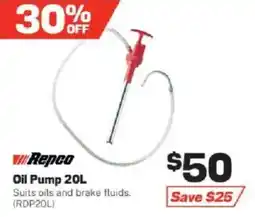 Repco Repeo Oil Pump 20L offer
