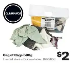 Repco Mechanics Rags offer