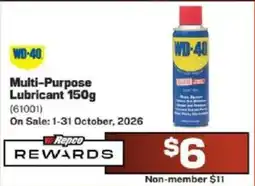 Repco WD-40 Multi-Purpose Lubricant offer