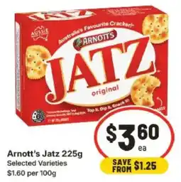 IGA Arnott's Jatz original offer