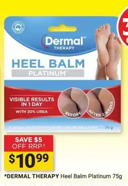 Cincotta Chemist Dermal Therapy Heel Balm Platinum offer