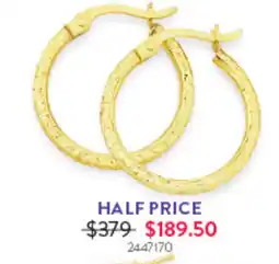 Goldmark Hoop Earrings offer