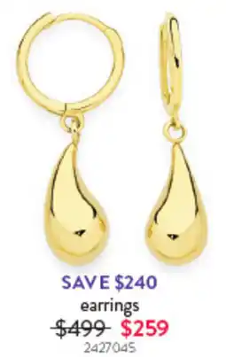 Goldmark Earrings offer